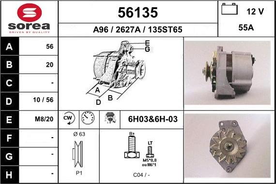 EAI 56135 - Ģenerators adetalas.lv