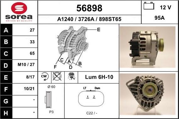 EAI 56898 - Ģenerators adetalas.lv