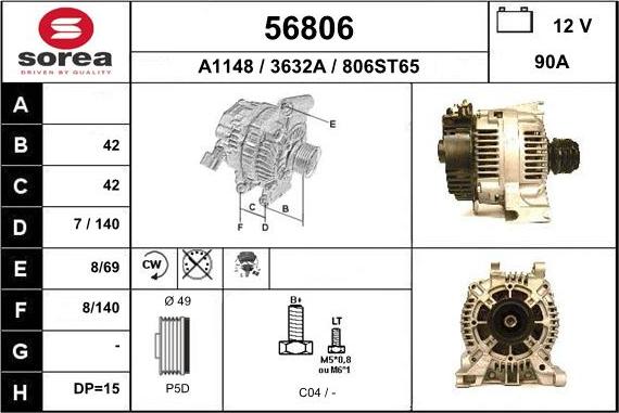 EAI 56806 - Ģenerators adetalas.lv