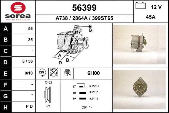 EAI 56399 - Ģenerators adetalas.lv