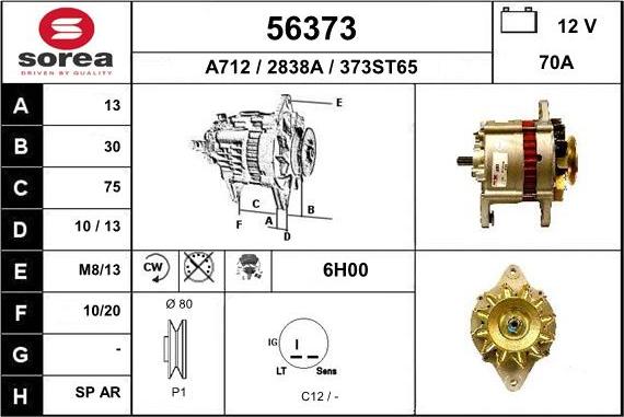 EAI 56373 - Ģenerators adetalas.lv