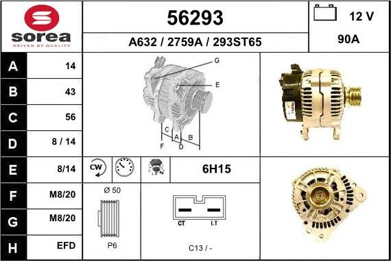 EAI 56293 - Ģenerators adetalas.lv