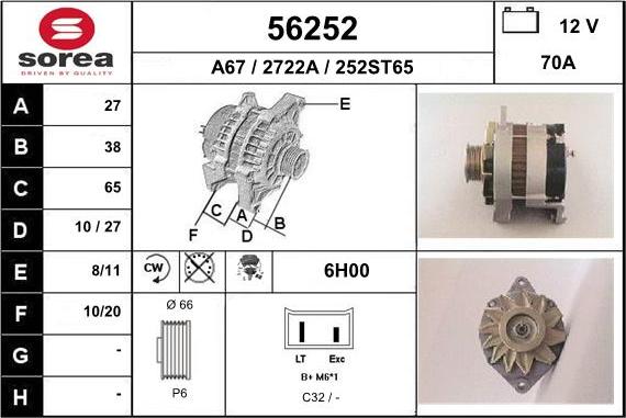 EAI 56252 - Ģenerators adetalas.lv