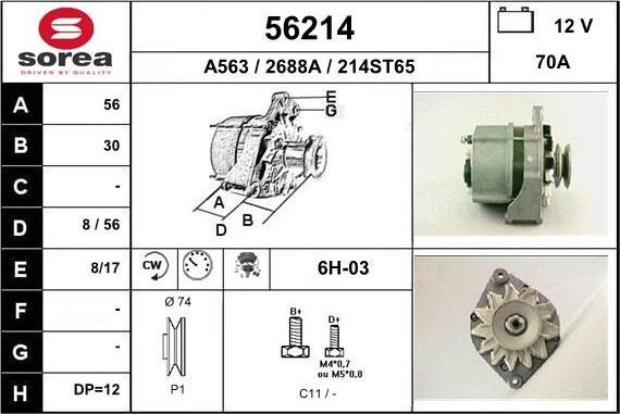 EAI 56214 - Ģenerators adetalas.lv