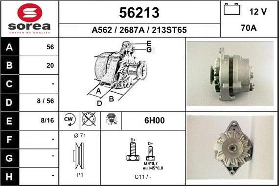 EAI 56213 - Ģenerators adetalas.lv