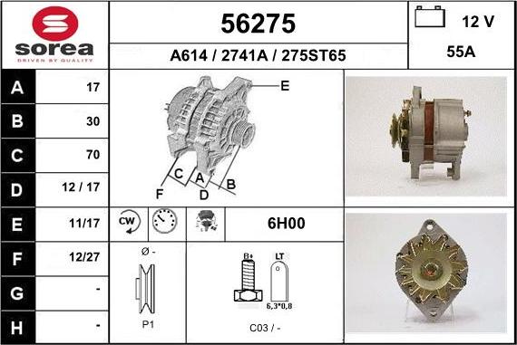 EAI 56275 - Ģenerators adetalas.lv