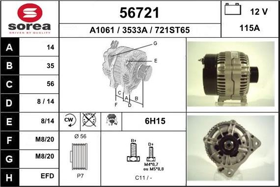 EAI 56721 - Ģenerators adetalas.lv