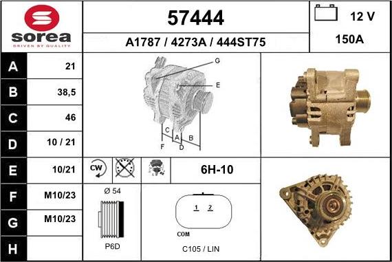 EAI 57444 - Ģenerators adetalas.lv