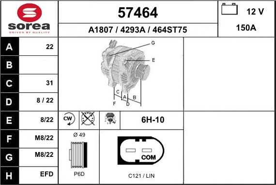 EAI 57464 - Ģenerators adetalas.lv