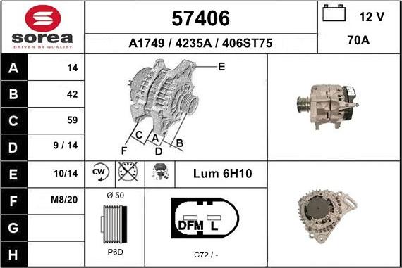 EAI 57406 - Ģenerators adetalas.lv