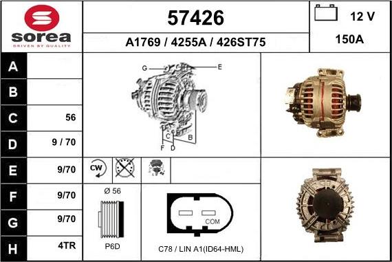 EAI 57426 - Ģenerators adetalas.lv