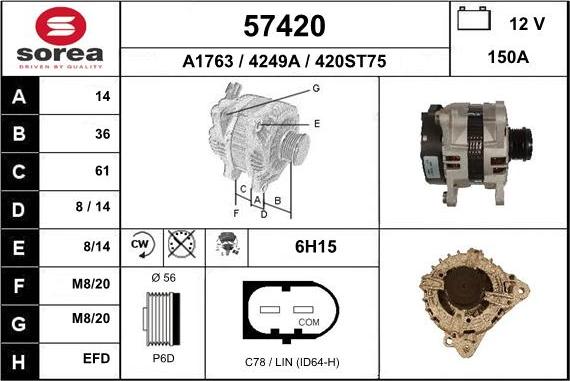 EAI 57420 - Ģenerators adetalas.lv