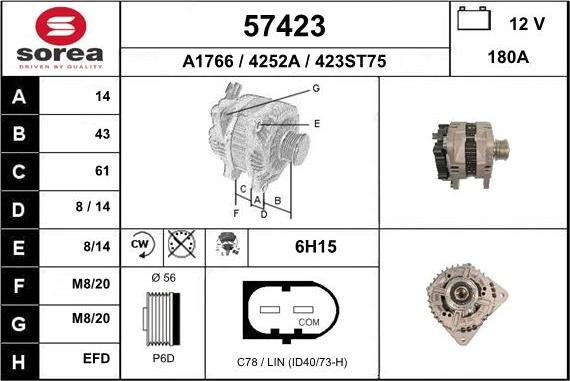 EAI 57423 - Ģenerators adetalas.lv