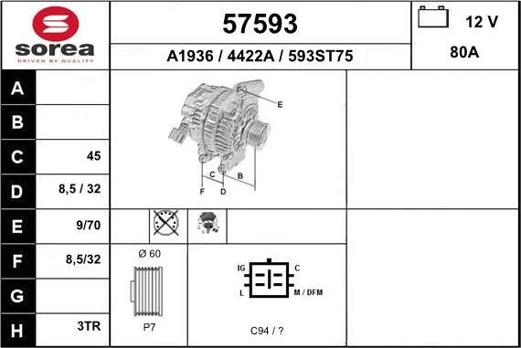 EAI 57593 - Ģenerators adetalas.lv