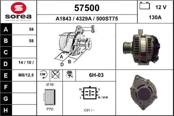 EAI 57500 - Ģenerators adetalas.lv