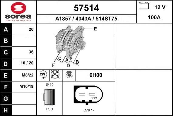 EAI 57514 - Ģenerators adetalas.lv