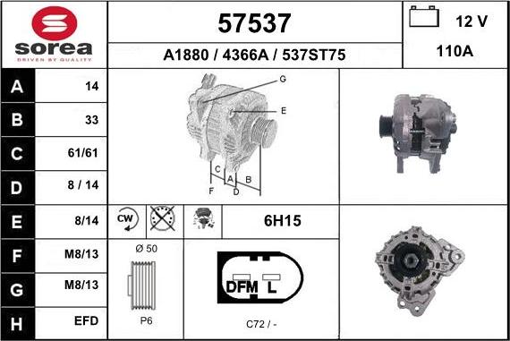 EAI 57537 - Ģenerators adetalas.lv