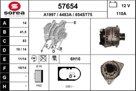 EAI 57654 - Ģenerators adetalas.lv