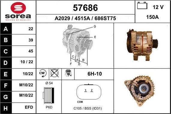 EAI 57686 - Ģenerators adetalas.lv