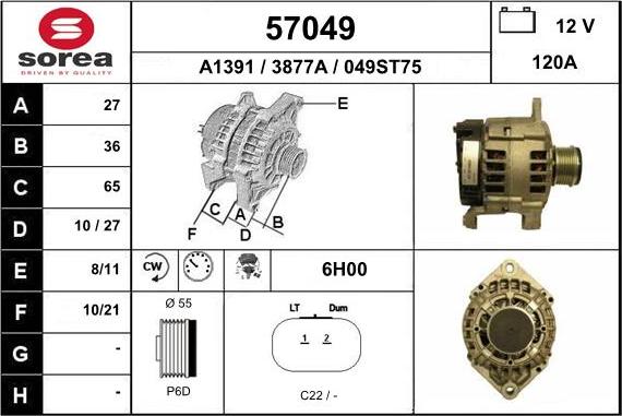 EAI 57049 - Ģenerators adetalas.lv