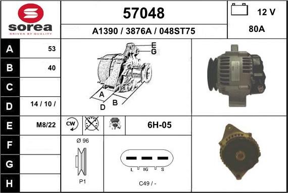 EAI 57048 - Ģenerators adetalas.lv