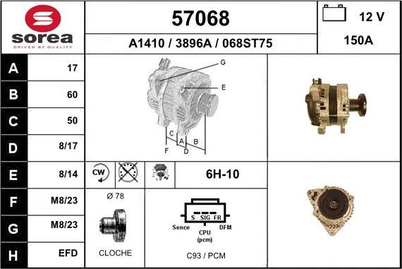 EAI 57068 - Ģenerators adetalas.lv