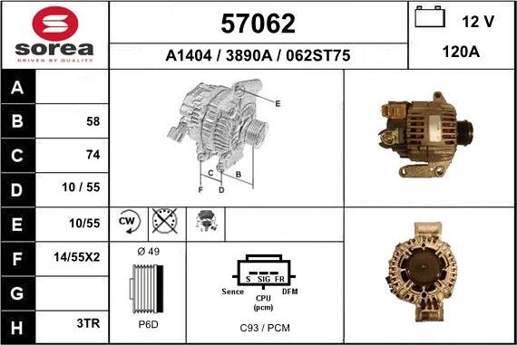 EAI 57062 - Ģenerators adetalas.lv