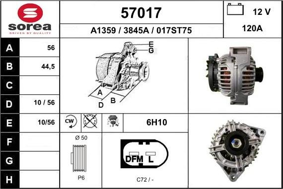 EAI 57017 - Ģenerators adetalas.lv