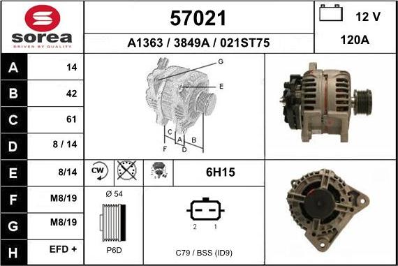 EAI 57021 - Ģenerators adetalas.lv