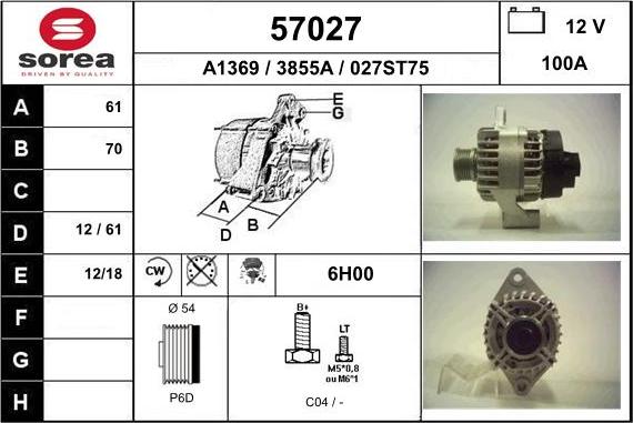 EAI 57027 - Ģenerators adetalas.lv