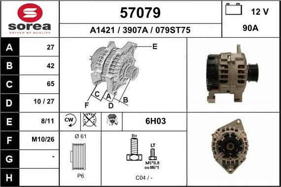 EAI 57079 - Ģenerators adetalas.lv