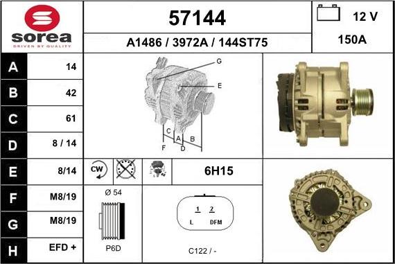 EAI 57144 - Ģenerators adetalas.lv