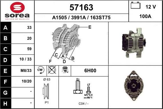 EAI 57163 - Ģenerators adetalas.lv