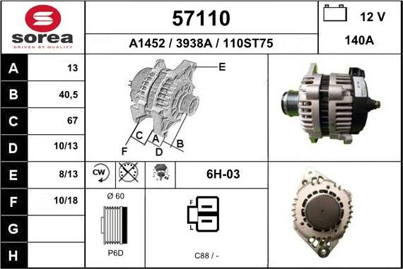 EAI 57110 - Ģenerators adetalas.lv