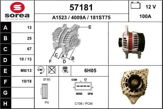 EAI 57181 - Ģenerators adetalas.lv