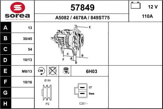 EAI 57849 - Ģenerators adetalas.lv