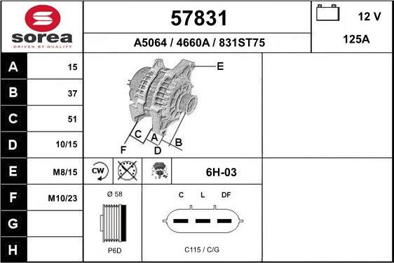 EAI 57831 - Ģenerators adetalas.lv