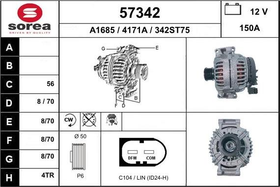 EAI 57342 - Ģenerators adetalas.lv