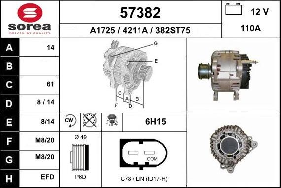 EAI 57382 - Ģenerators adetalas.lv