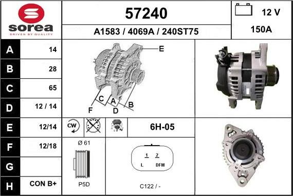 EAI 57240 - Ģenerators adetalas.lv