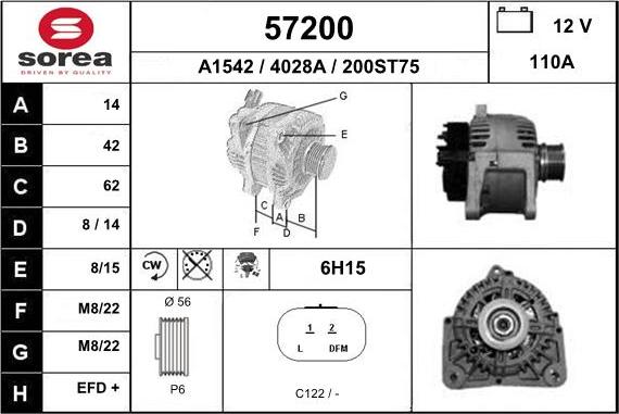 EAI 57200 - Ģenerators adetalas.lv