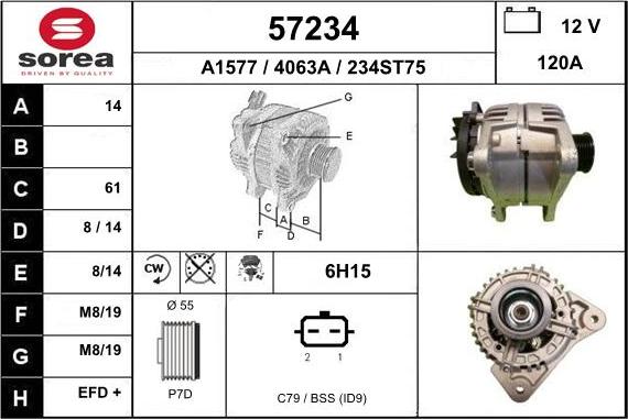 EAI 57234 - Ģenerators adetalas.lv