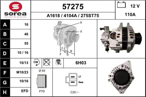 EAI 57275 - Ģenerators adetalas.lv