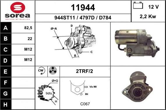 EAI 11944 - Starteris adetalas.lv