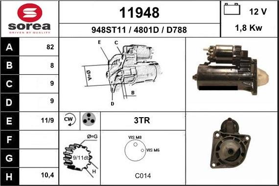 EAI 11948 - Starteris adetalas.lv