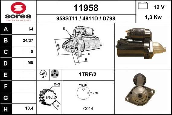 EAI 11958 - Starteris adetalas.lv