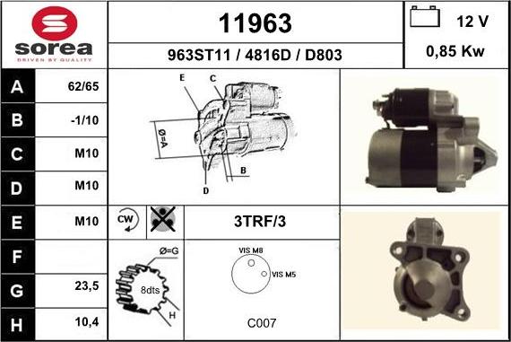 EAI 11963 - Starteris adetalas.lv