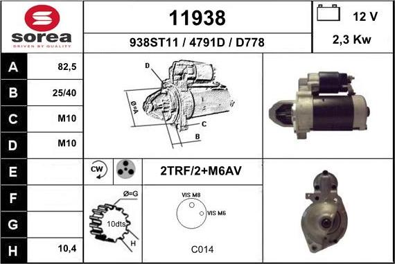 EAI 11938 - Starteris adetalas.lv