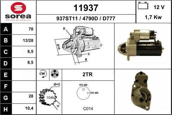 EAI 11937 - Starteris adetalas.lv