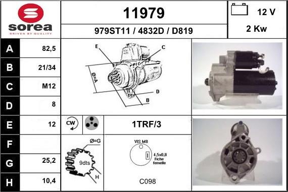 EAI 11979 - Starteris adetalas.lv